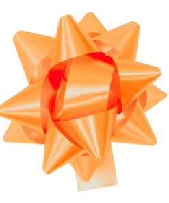 Alternative view of Coccarda Star Pennsylvania Starlight: Ø 31 mm, arancio, cf. da 50 pz.