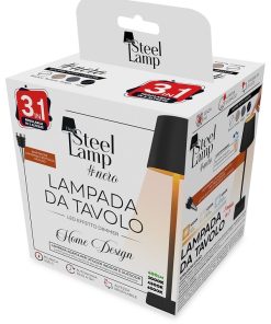 Alternative view of THE STEEL LAMPADA 3IN1 NERO