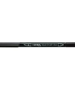 Alternative view of Pennarello Lyra Aqua Brush Duo: grigio scuro caldo, ast. app. da 10 u.