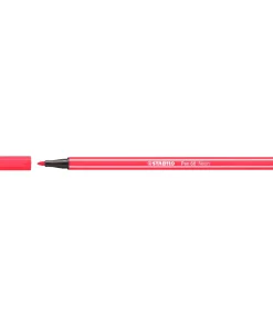 Alternative view of Pennarello Stabilo Pen 68: rosso fluo, medio, cf. da 10 pz.
