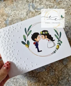 Ulivo – partecipazioni matrimonio sposi