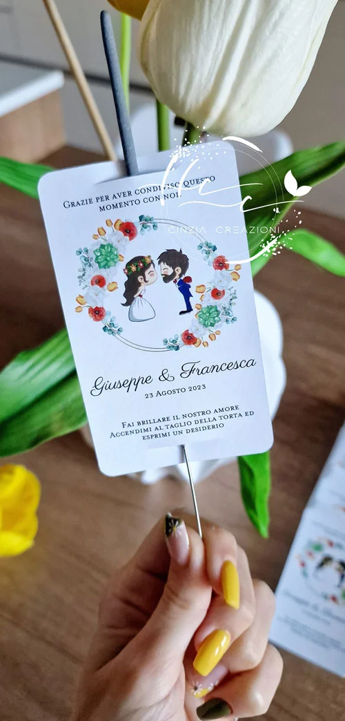 scintillanti matrimonio con papaveri - immagine 2